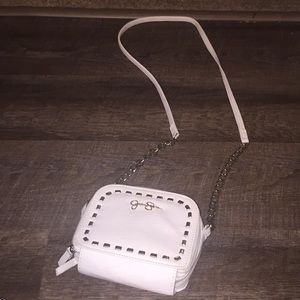 White purse